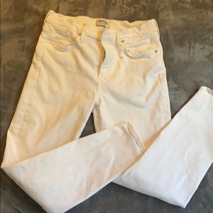 White Agolde jeans